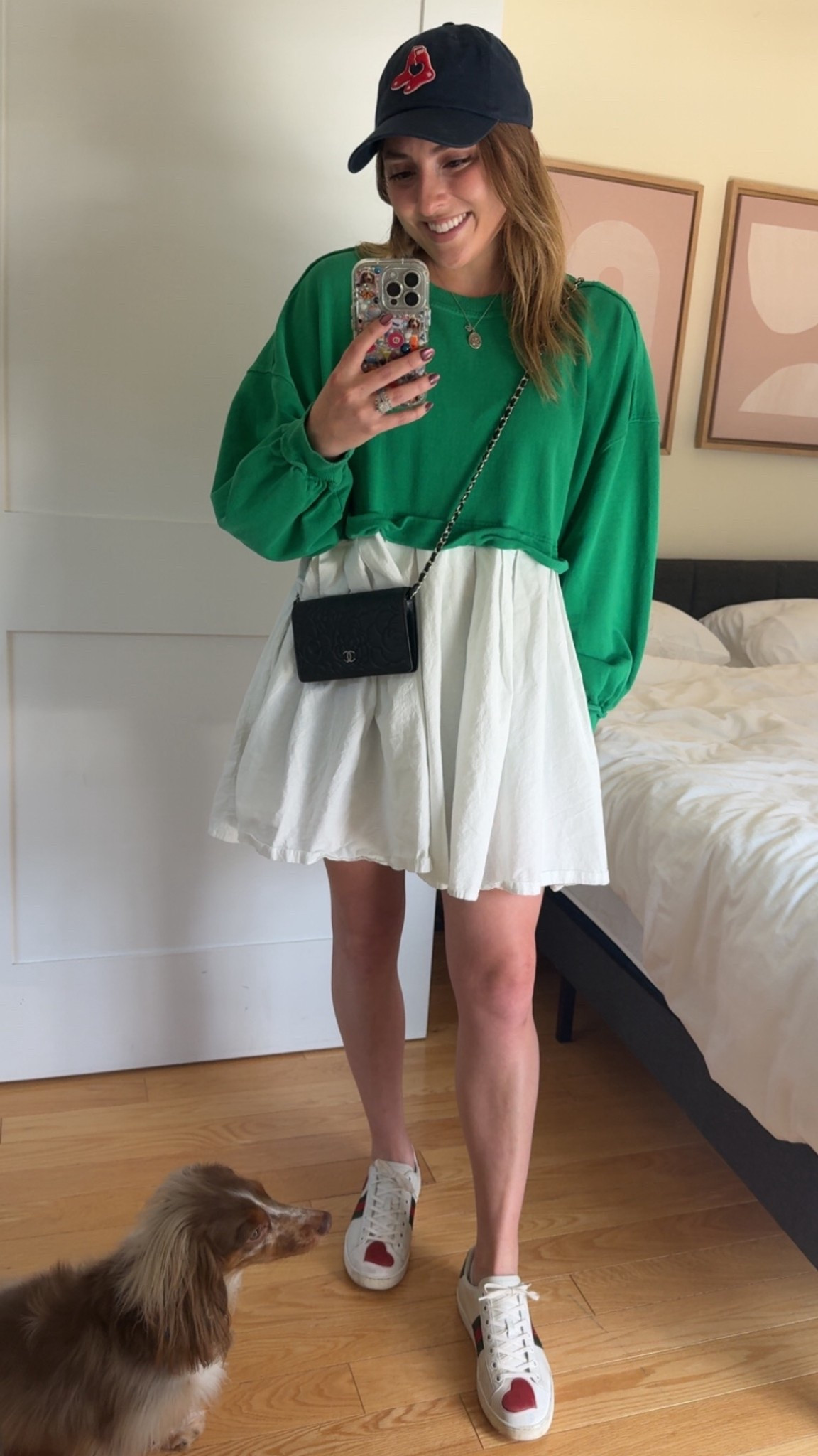 Outfit of the game! This free people dress is so comfy 🥰

Adding poshmark links for everything! Tunic is very oversized - I’m wearing a small

Gameday outfits, free people