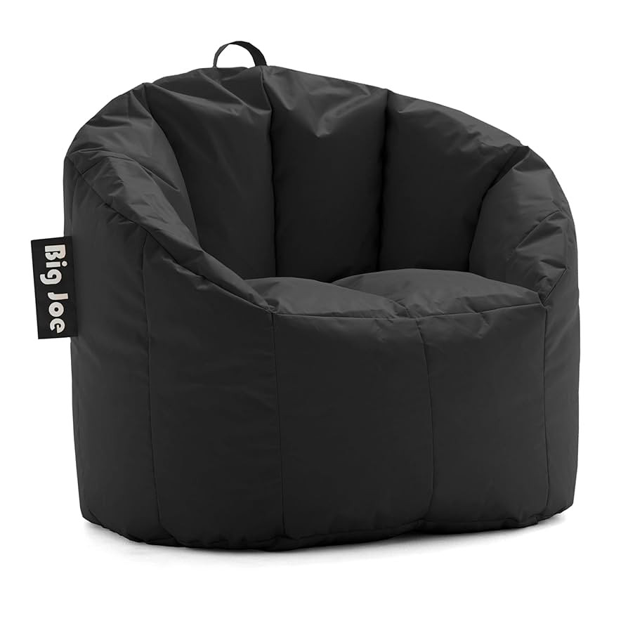 Big Joe Milano Beanbag Chair Stretch Limo Black Smartmax | Amazon (US)