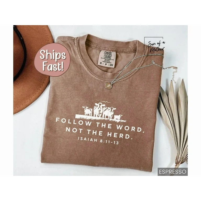 Religious Shirt Christian Western Shirt Faith Tshirt for Women Faith T Shirt Bible Verse Tee | Walmart (US)