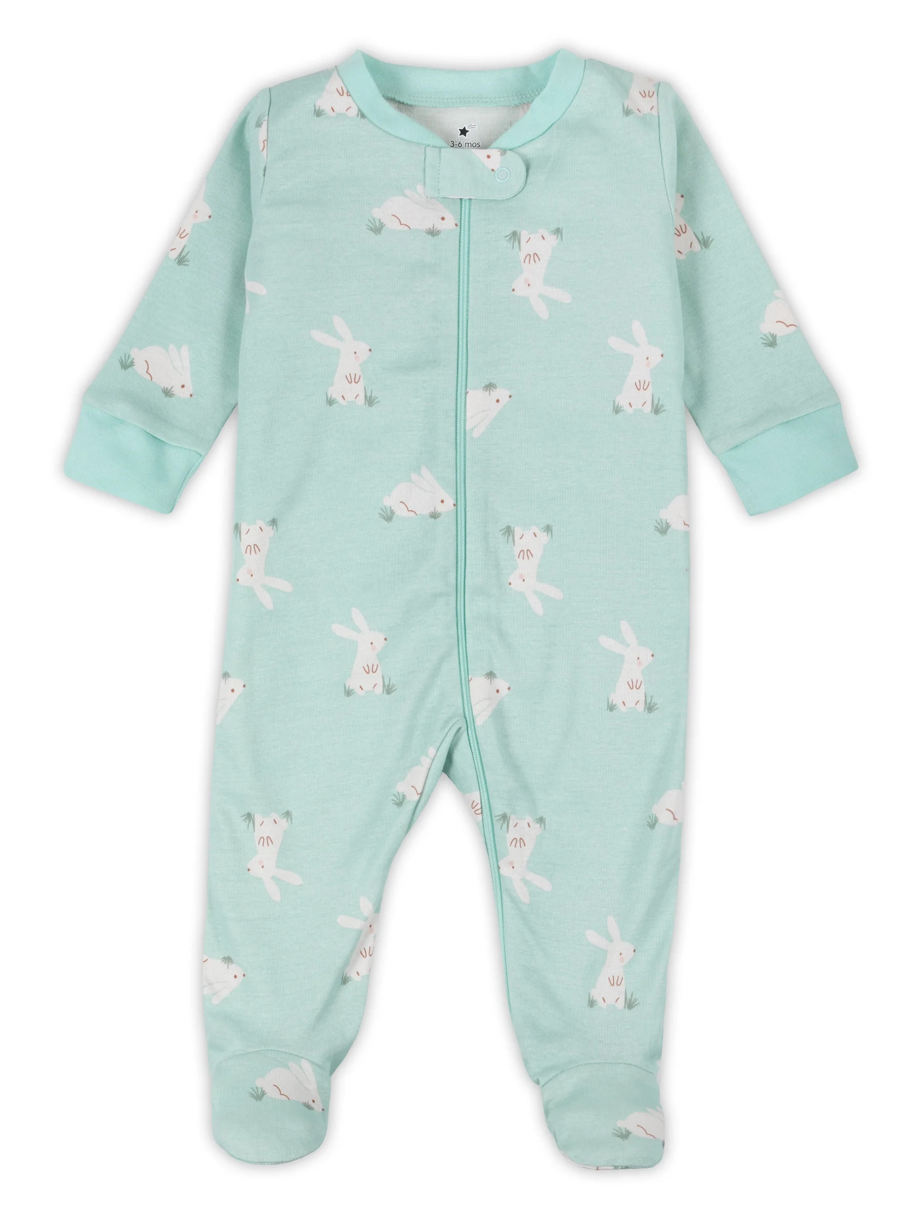 Little Star Organic Toddler Unisex Easter Sleep N Play, Sizes 0/3M-6/9M | Walmart (US)