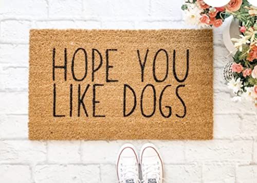 callowaymills Hope You Like Dogs Doormat (24" x 36") | Amazon (US)