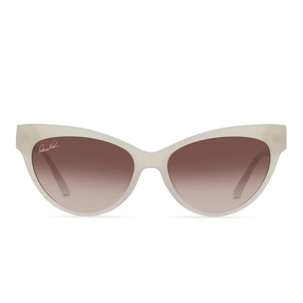 PATRICIA NASH - KELLY + IVORY + BROWN GRADIENT SUNGLASSES | DIFF Eyewear