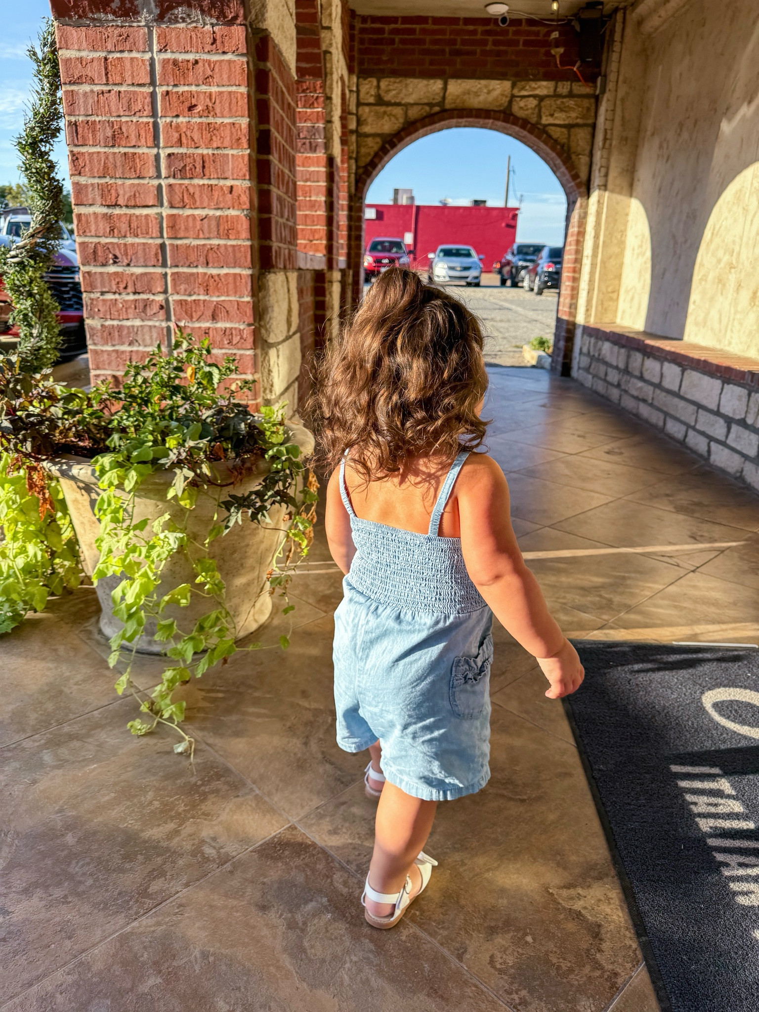 Denim romper 💙

#LTKkids #LTKSeasonal #LTKfamily