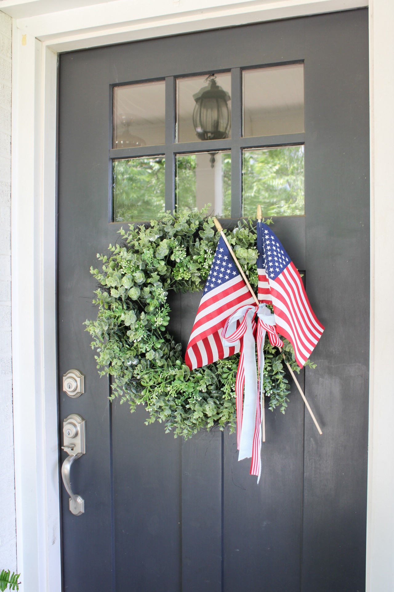Loving this wreath I found on Amazon! I added the ribbon and flags to make it festive for the holidays this summer! 🇺🇸

#LTKSeasonal #LTKdayinmylife #LTKHome