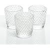 Richland Votive Candle Holders Hobnail Clear Set of 12 | Amazon (US)