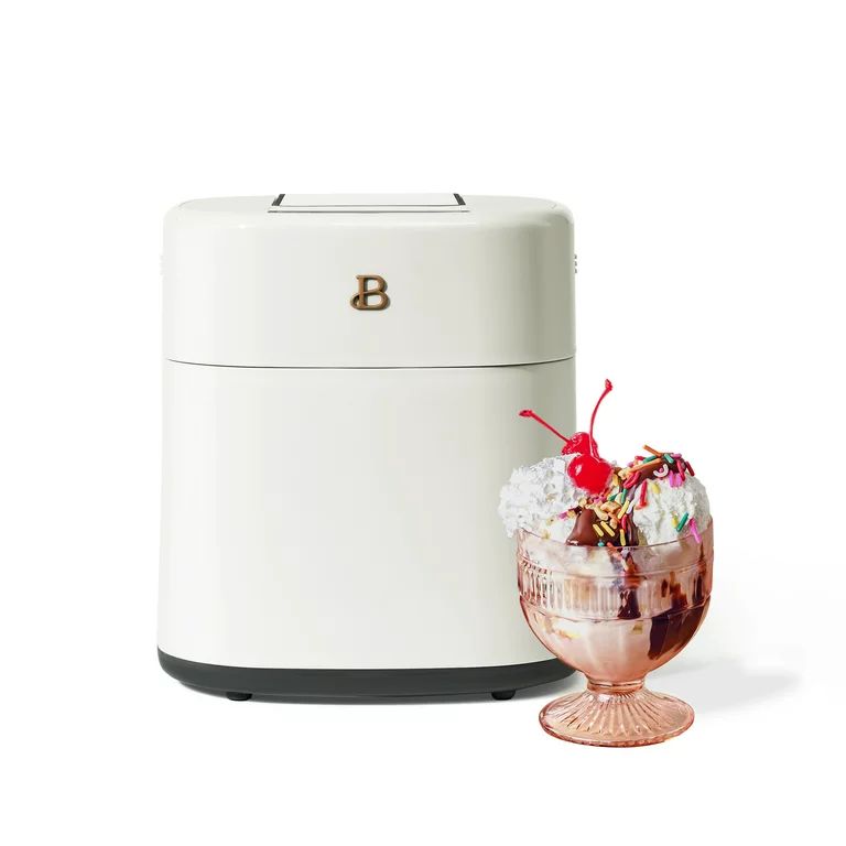 Beautiful 1.5QT Ice Cream Maker with Touch Activated Display, White Icing by Drew Barrymore | Walmart (US)