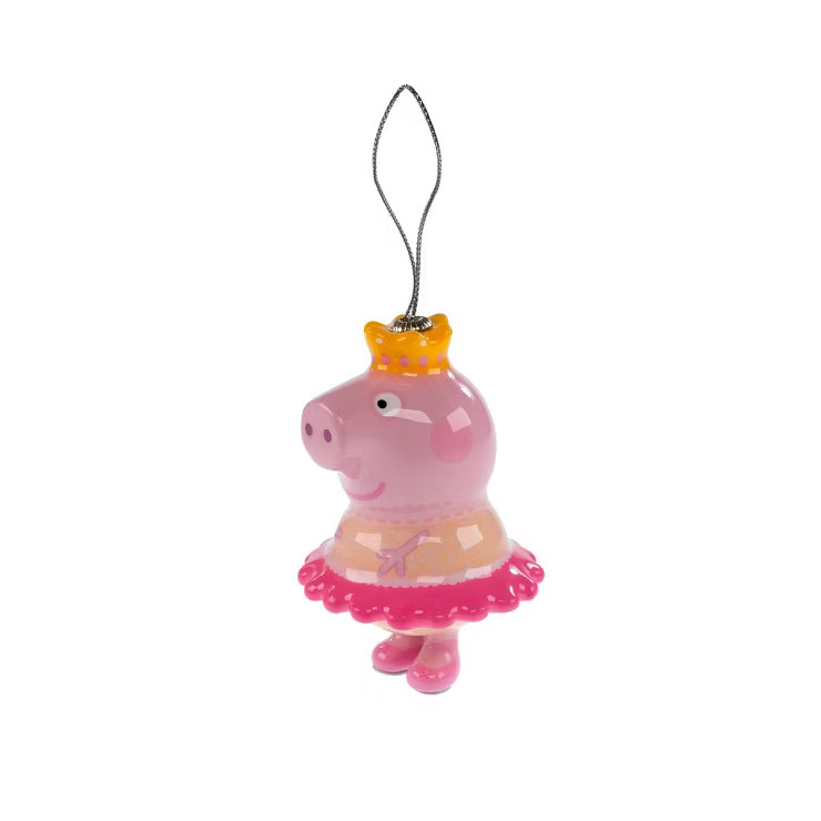 Peppa Pig Tutu Decoupage Christmas Tree Ornament | Target