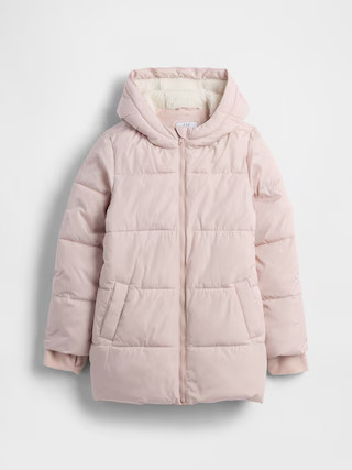 Kids ColdControl Max Long Puffer Coat | Gap Factory