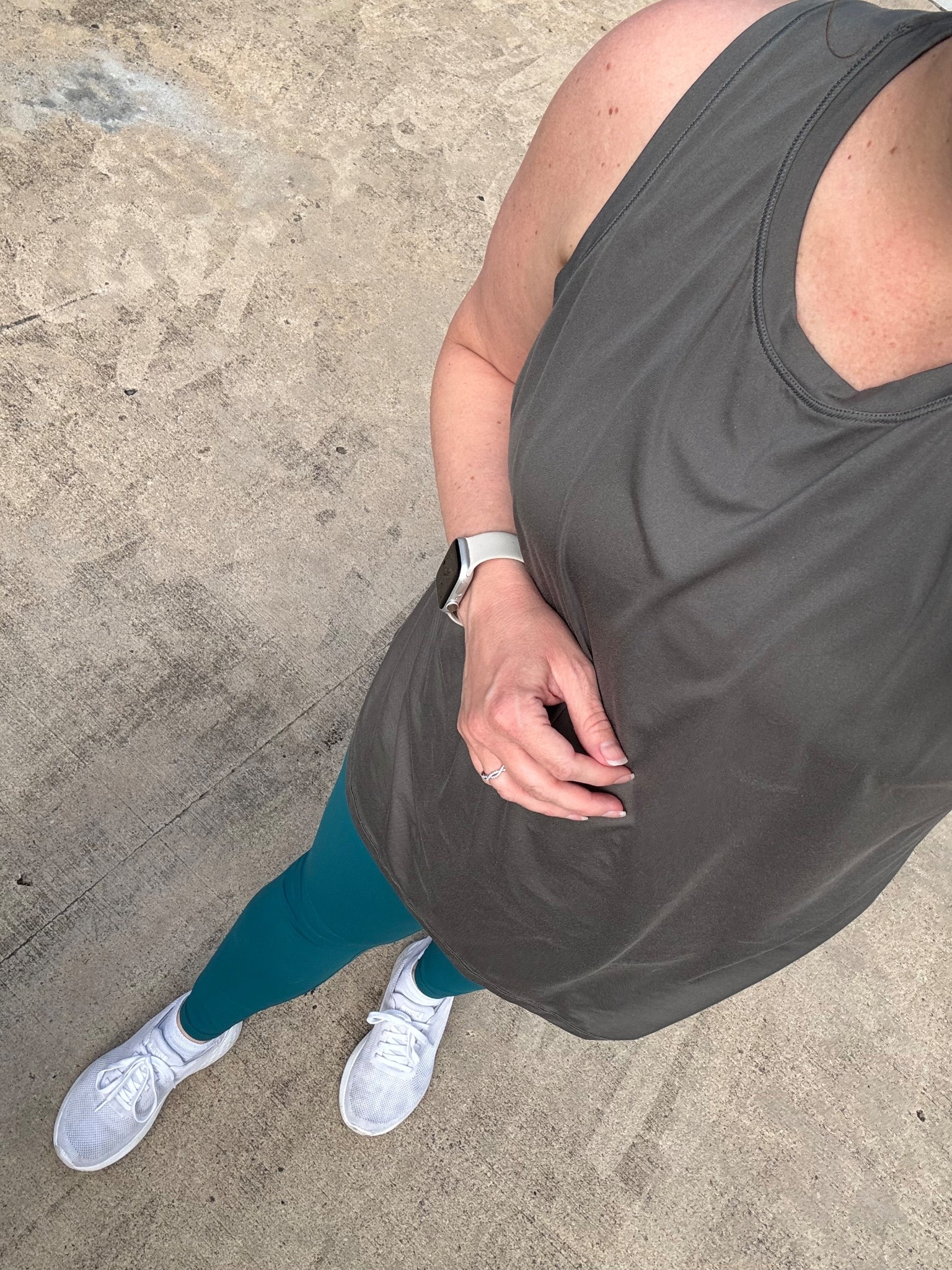 Postpartum outfits lately = all about comfort + ease! This postpartum outfit has been my everyday go-to—think high waisted leggings and oversized tops that feel supportive without being restrictive.

These high waisted leggings are perfect for postpartum recovery—so comfortable, smoothing, and just the right amount of support (I sized up one for a better fit). Paired with easy slip on sneakers, this look is ideal for new mom life—especially when you need hands-free, quick outfits while holding your baby.

If you’re building out your postpartum wardrobe or looking for comfy mom outfits, this is one of those simple, wearable looks you’ll reach for on repeat.

Everything is linked below!

#LTKBaby #LTKActive #LTKmomlife