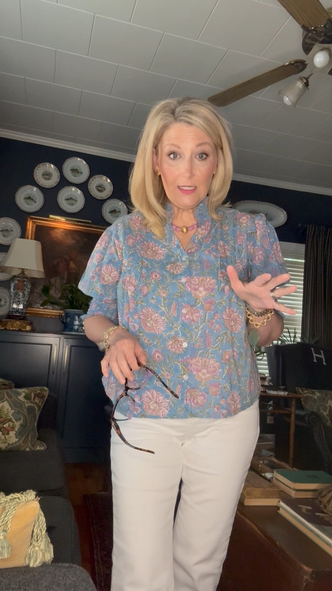 💜🩵💜Fresh Spring Outfit for the Win!