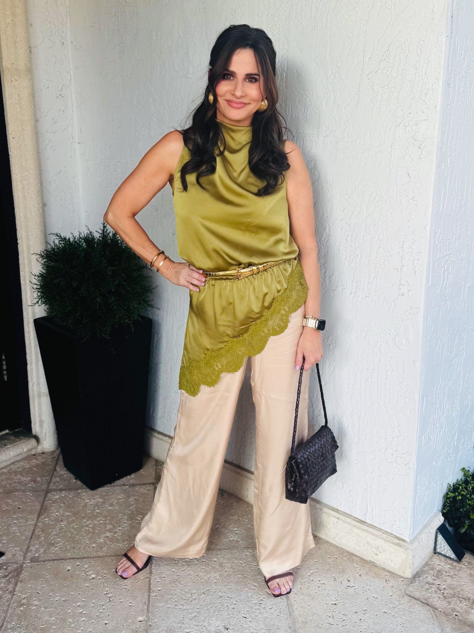 This is one of my favorite looks of the season. Rip is a sm ( has great lace detail and pants are easy pull on ones wearing an XS. #lacedetailtop #springstyle #springouttinglook #datenightlook #gno 

#LTKOver40 #LTKgrwm #LTKPetite

#LTKdayinmylife #LTKOver40 #LTKPetite