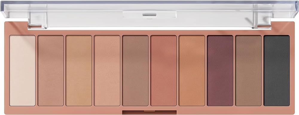 e.l.f. Perfect 10 Eyeshadow Palette, Ten Ultra-pigmented Neutral Shades, Smooth, Creamy & Blendab... | Amazon (US)