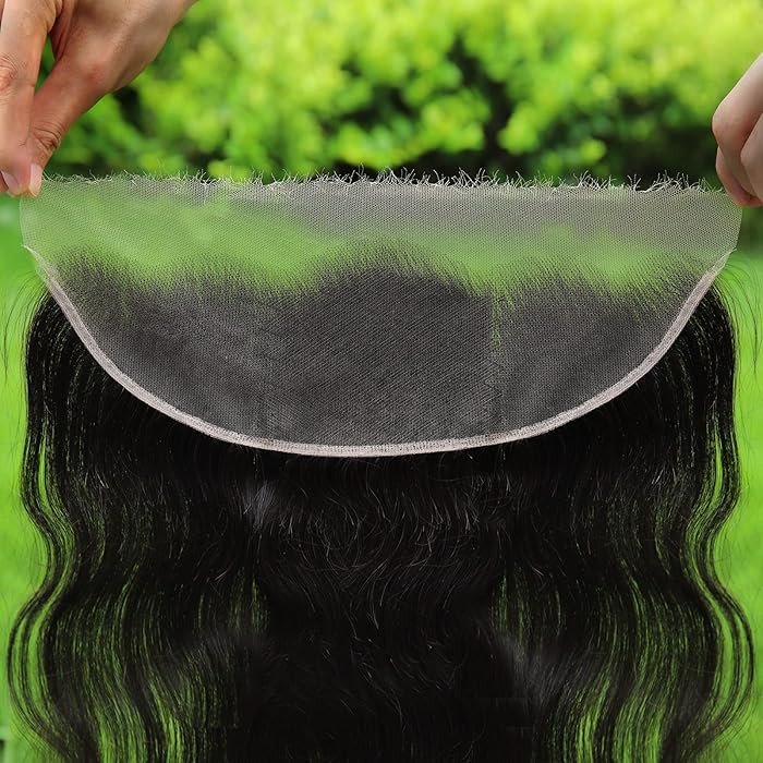 BEEOS 13x6 SKINLIKE Real HD Lace Frontal Piece, Body Wave 0.10mm Ultra-Thin Invisible Lace Vivid ... | Amazon (US)