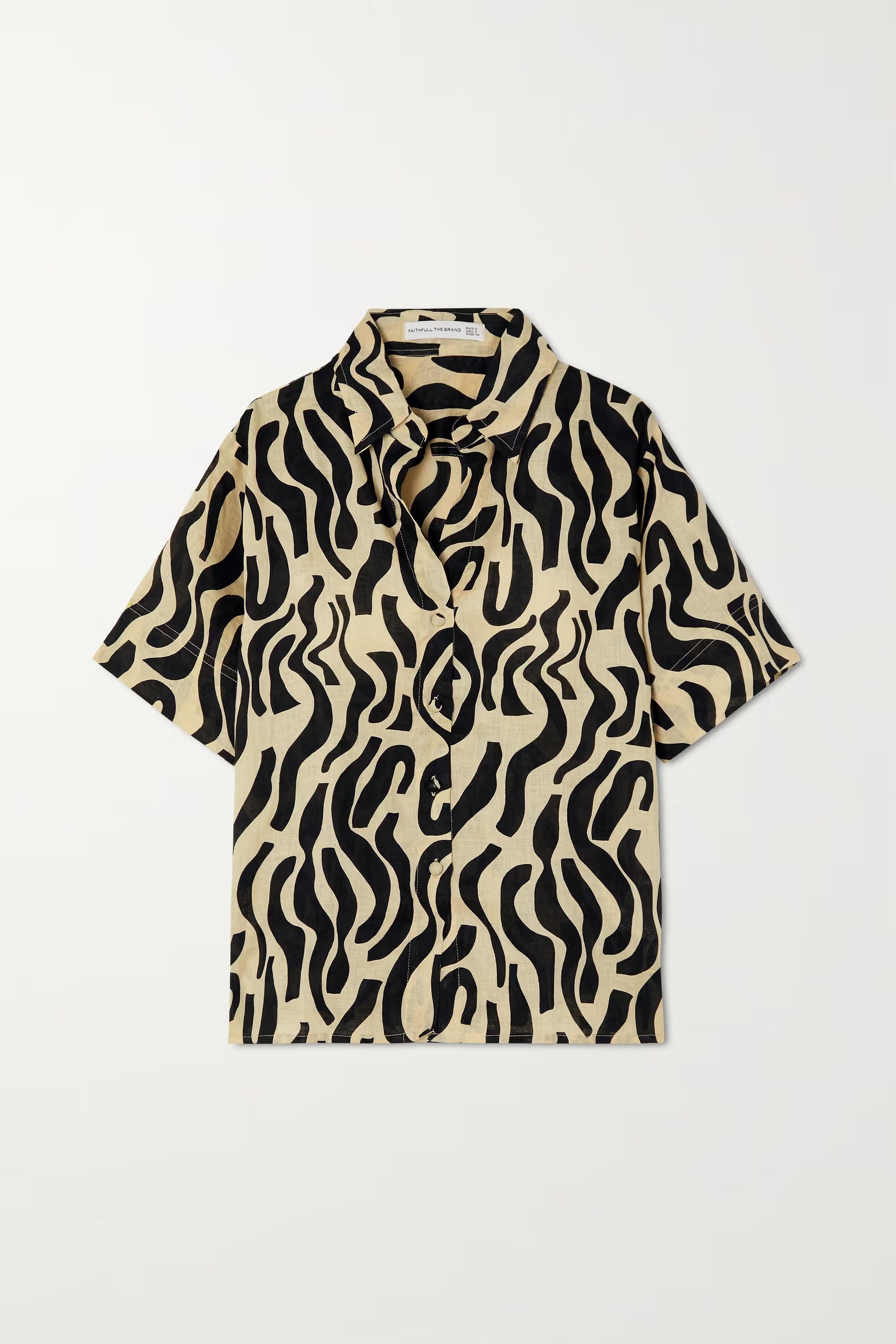 + NET SUSTAIN Delora printed linen shirt | NET-A-PORTER (UK & EU)