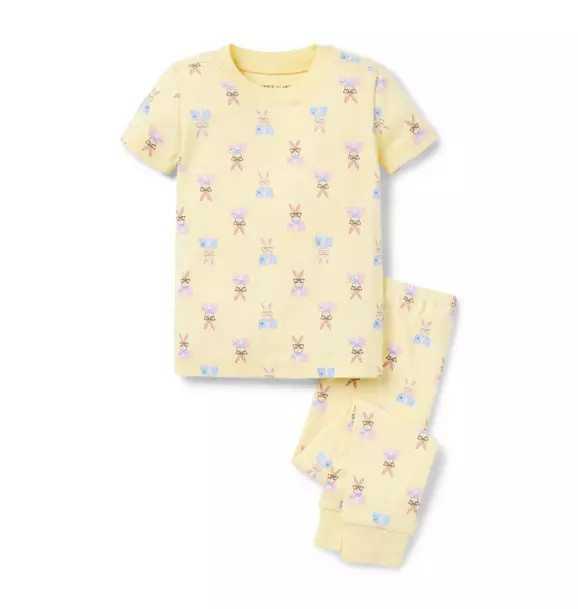 Organic Cotton Bunny Icon Pajama | Janie and Jack