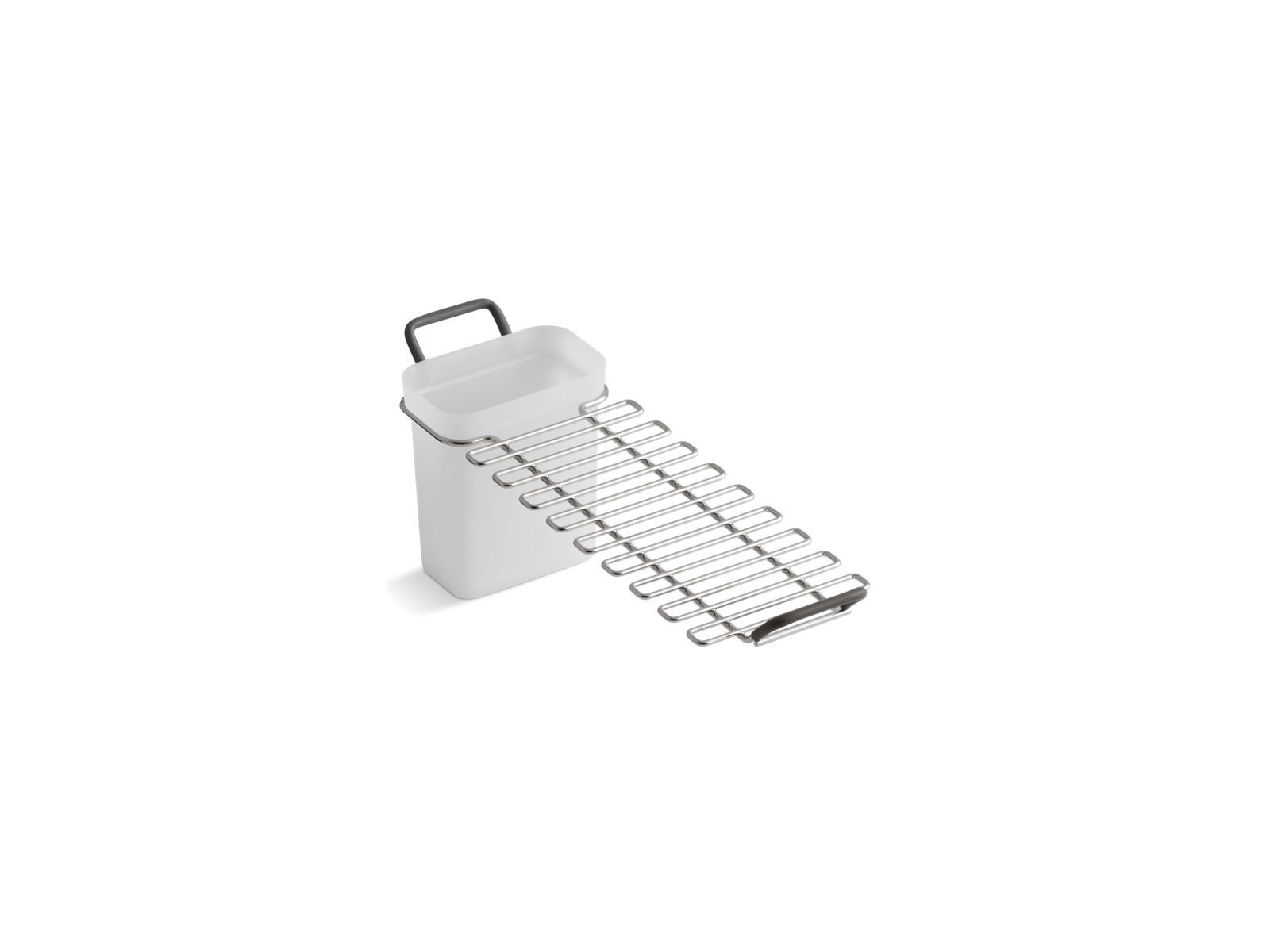Riverby Utility rack with soaking cup | Kohler