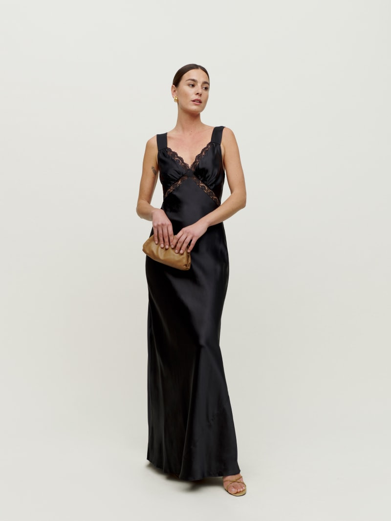 Chania Silk Dress | Reformation (Global)