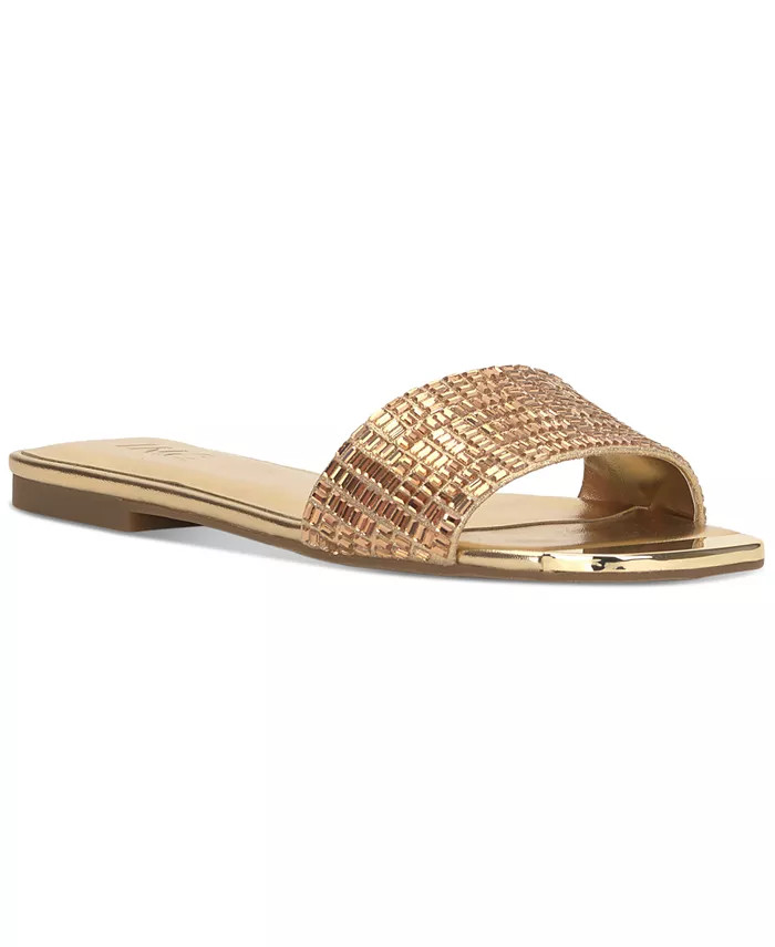 I.N.C. International Concepts Women's Pabla Slip-On Flat Sandals, Created for Macy's - Macy's | Macy's