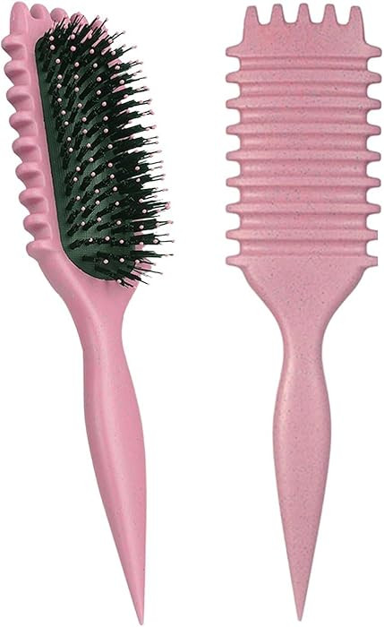 Curl Defining Hair Brush, 2025 Flash Styling Brush for Curly Hair, Shaping & Defining Curls for W... | Amazon (US)