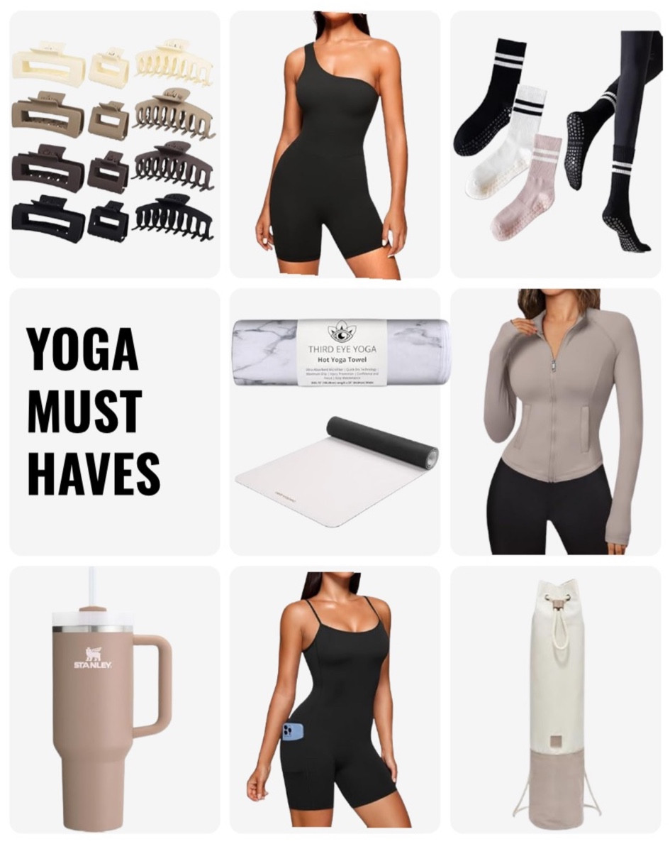 Yoga must haves! 
#hotyoga


#LTKActive #LTKFindsUnder50 #LTKMidsize