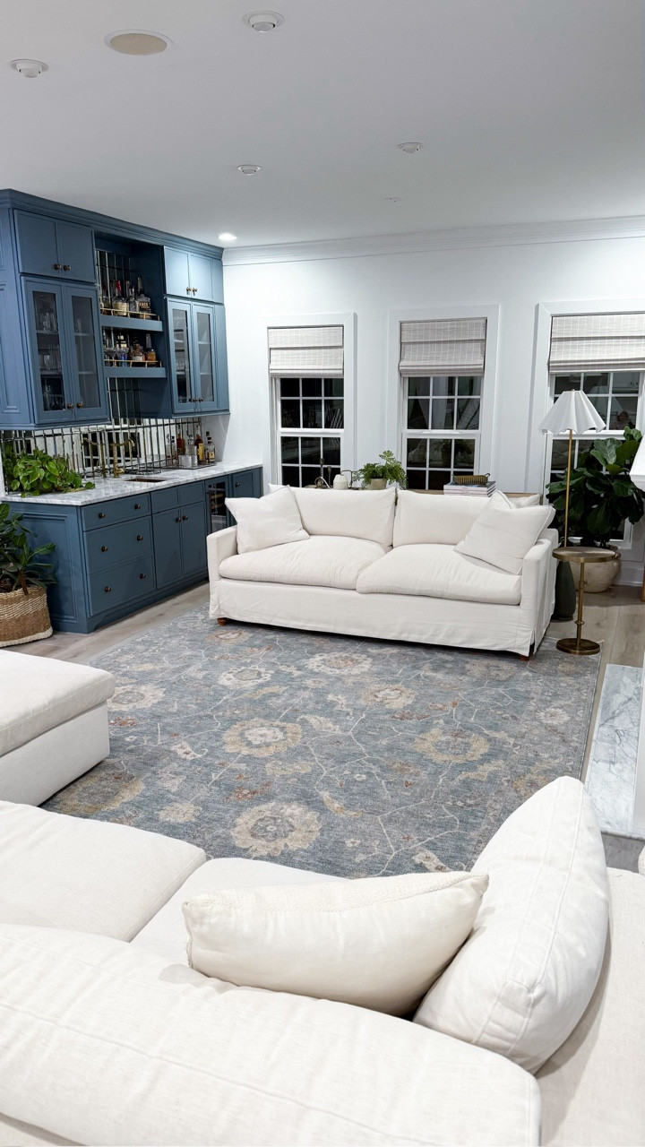 If your living room has felt a little “unfinished,” this rug is the missing piece. 🤍
It’s from the Louisa collection in Ocean/Sunset, and the colors pull everything together — the blues, the warm tones, the neutrals. It instantly grounds the space and makes the whole room feel more intentional.
Soft underfoot, easy to vacuum, and the pattern hides EVERYTHING (pet owners + moms, this is your rug).

#LTKHome #LTKRug #LivingRoomDecor #CozyHome #HomeInspo #chrislovesjulia #loloi