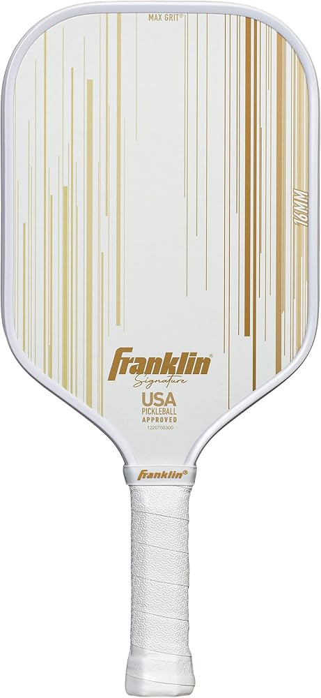 Franklin Sports Pro Pickleball Paddles - Signature Series Pro Pickleball Paddle with MaxGrit Surf... | Amazon (US)
