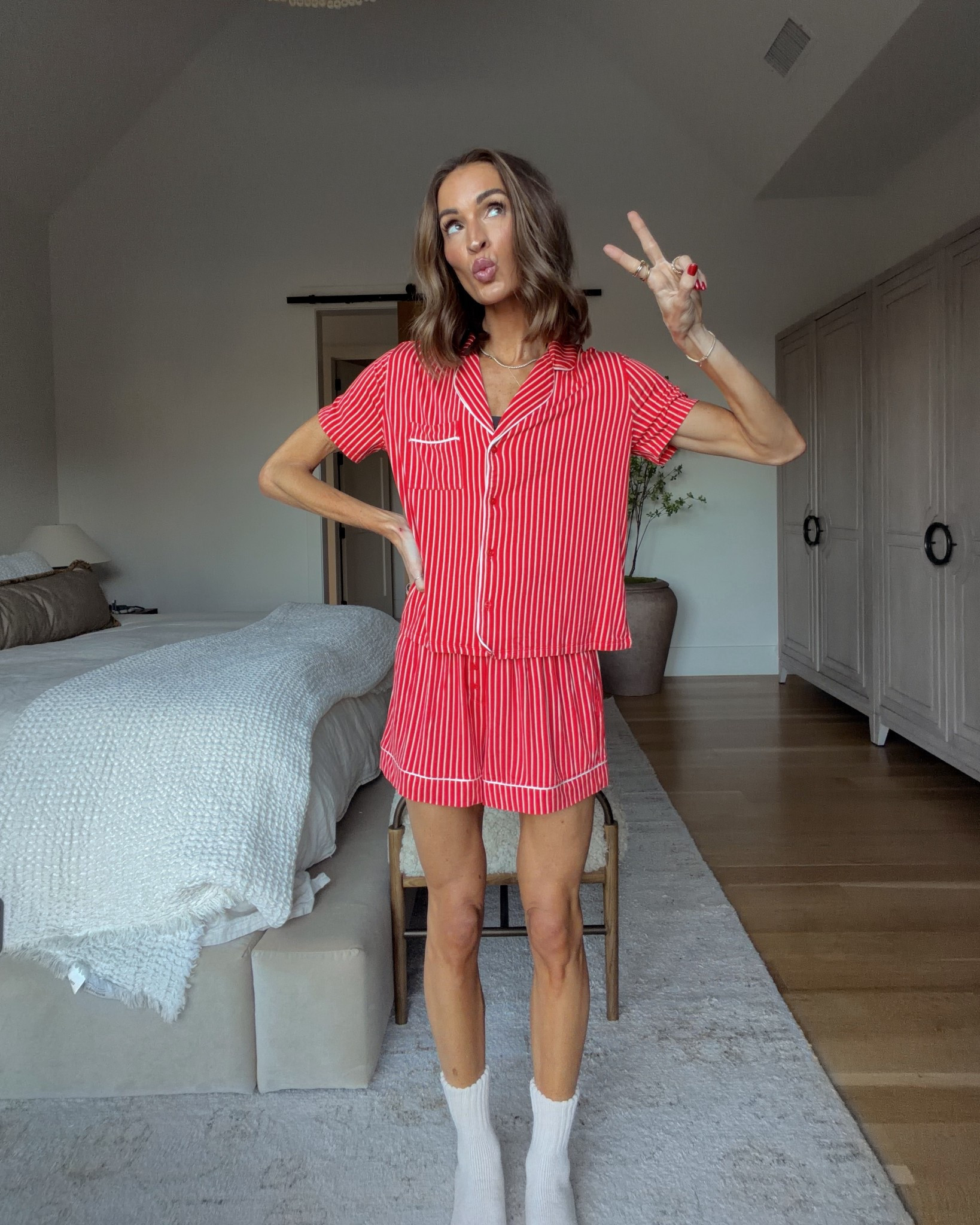 this pj set feels so luxe and it’s 70% off!!

#LTKSaleAlert