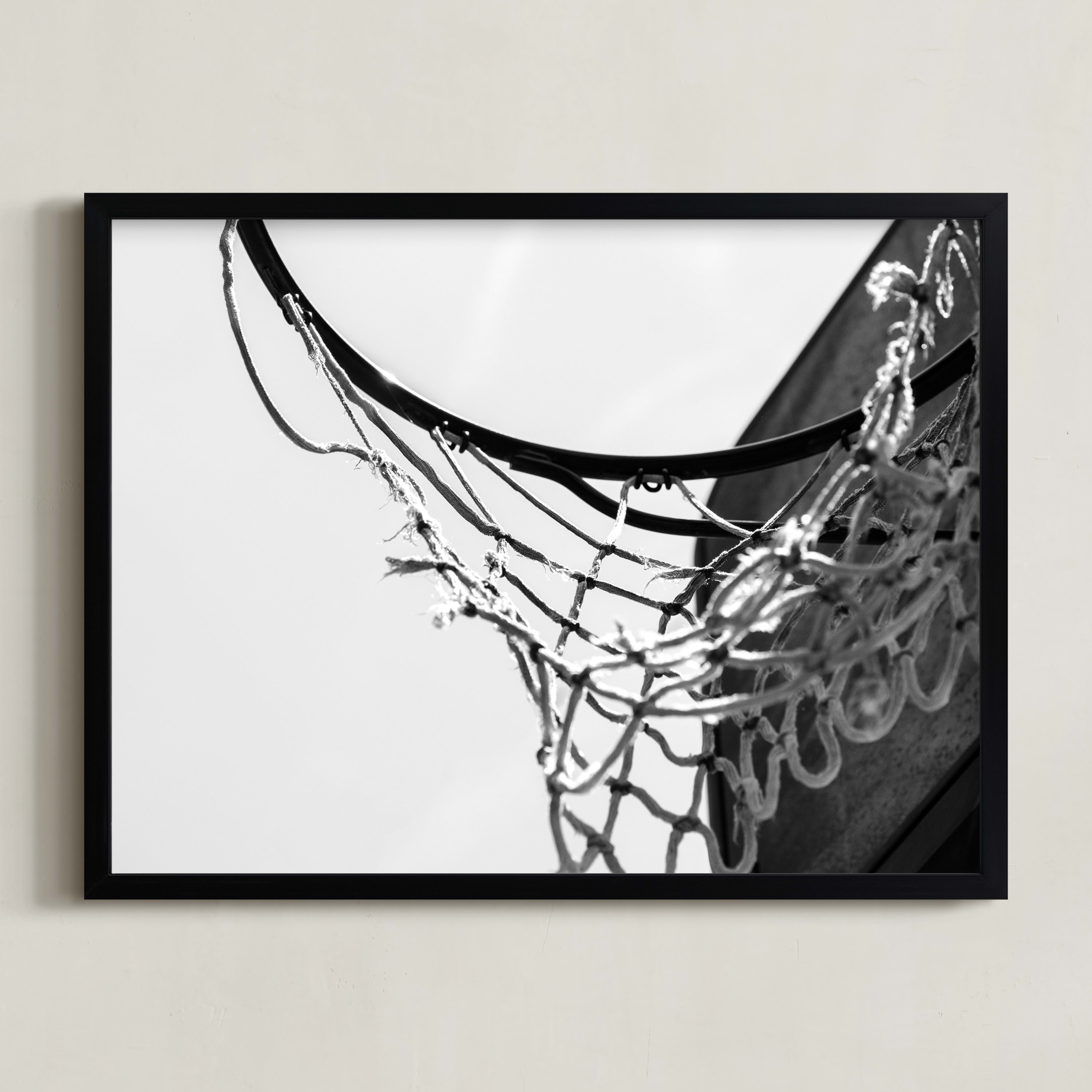 "Hoop Dreamin'" - Grownup Open Edition Non-custom Art Print by Jennifer Mckinnon Richman. | Minted