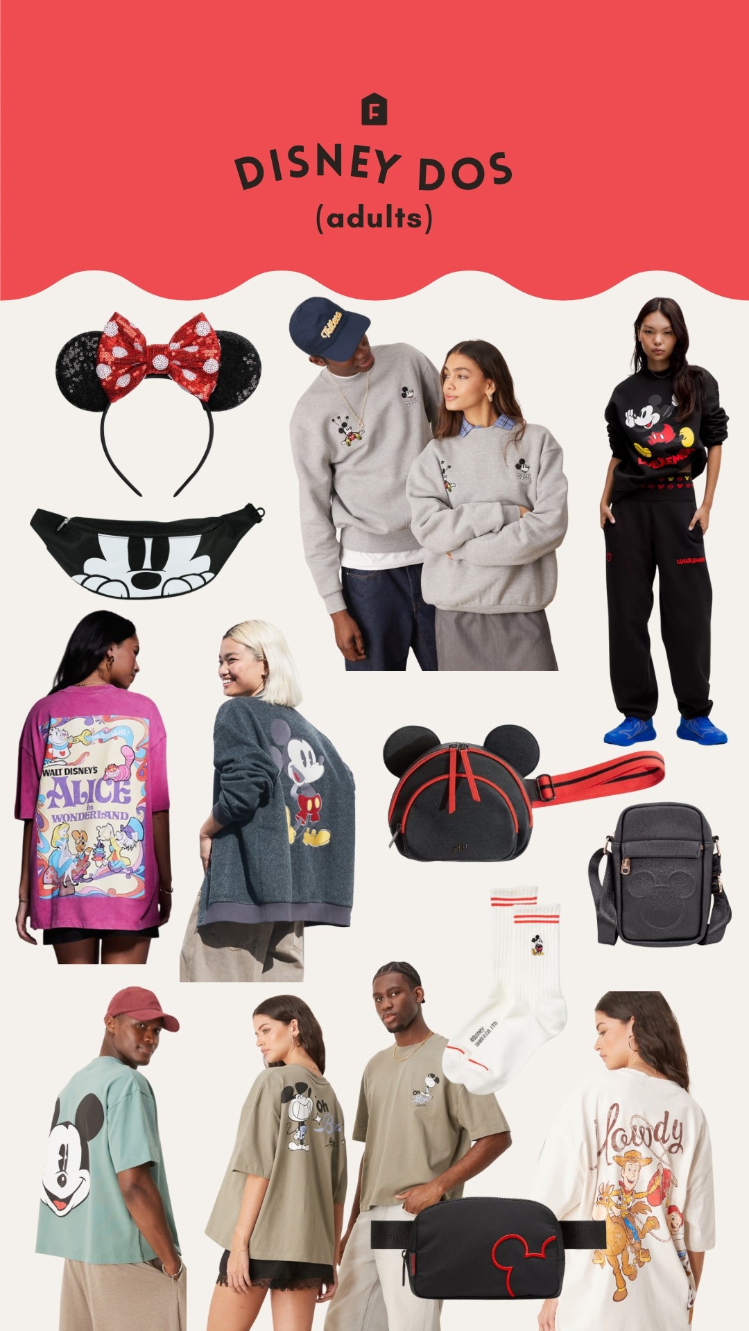 The best way to spread Disney cheer is by wearing it all the year. I’ve had the red zipper Mickey Fanny pack for several years and it is the best!