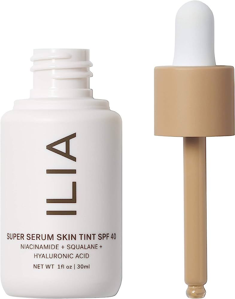 ILIA - Super Serum Skin Tint SPF 40 | Cruelty-Free, Vegan, Clean Beauty (Diaz ST7) | Amazon (US)