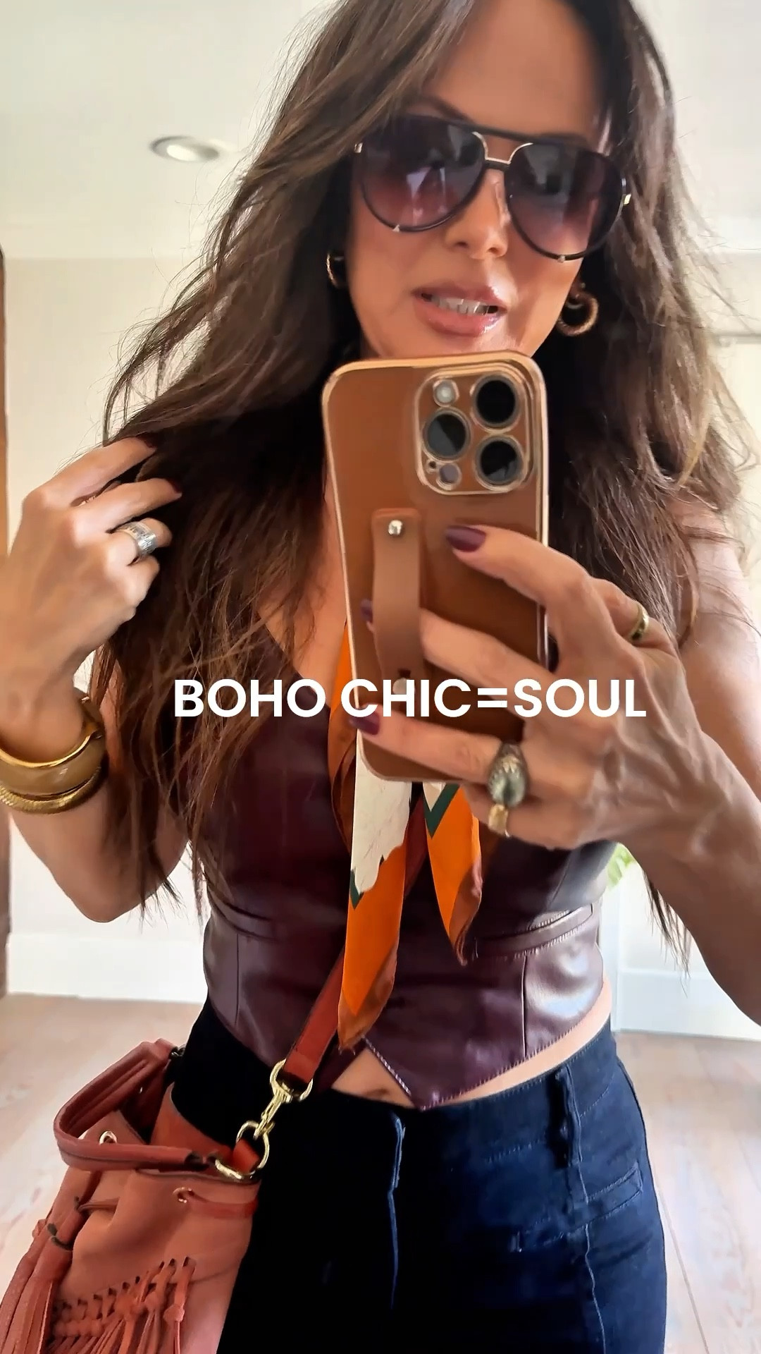Boho chic isn’t a trend. It’s in your soul.🔥
Many of the items I’m wearing are old but found similar. The bag is Rebecca MINKOFF bucket and found the updated version. 


#LTKStyleTip #LTKFindsUnder100 #LTKOver40