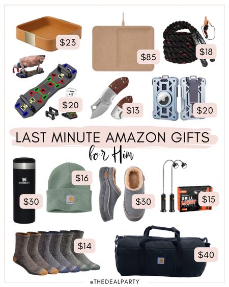 Last Minute Amazon Gifts | Gift Guide for Him | Amazon Gift Guide for Him 

#LTKHoliday #LTKGiftGuide #LTKmens