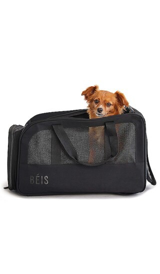 The Pet Travel Carrier in Black | Revolve Clothing (Global)