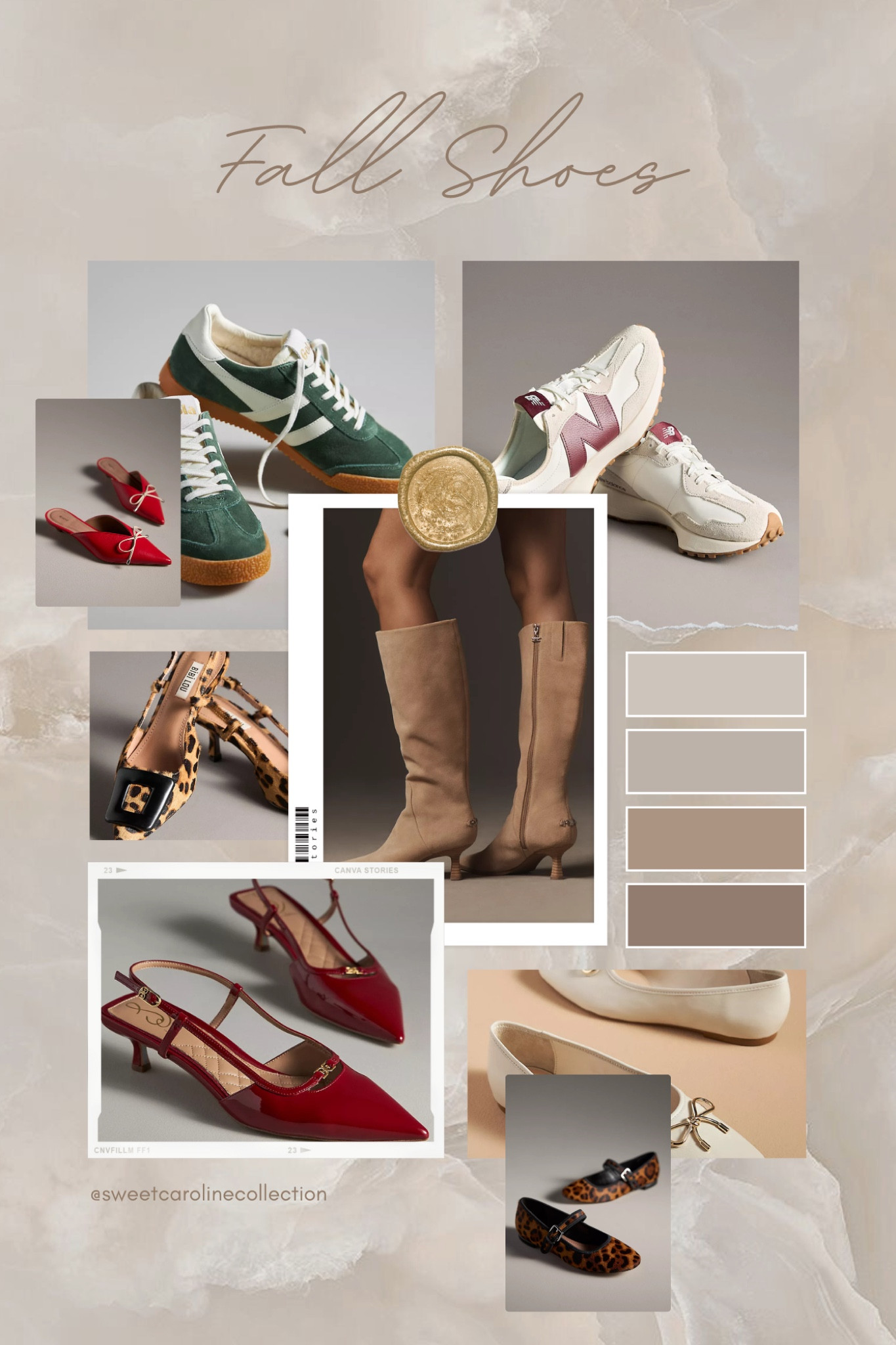 Fall Shoes I’m loving 🍂🤎

Nordstrom, Jeffrey Campbell, Zara, Steve Madden, dolce vita, burgundy shoes, Zara, Nordstrom rack, dolce vita, Steve Madden, Sam Edelman, Tony Bianco, Target, Nordstrom, revolve, velvet heels, cheetah flats, sale, anniversary sale, accessories, sorel, cloudswift, ultraboost, fall shoes, sneakers, tennis shoes, adidas, new balance, Nike, Dillards, active, running shoe, fall fashion, boots, knee high boots, heeled boots, schutz, Marc fisher, All Saints, shoes, flats, mules, loafers, Steve Madden, workwear, Marc fisher, Franco Sarto, Cole haan, Lisa Vicky, open edit, linea paolo, BCBG, hat, earrings, ring, necklace, jewelry, sunglasses, purse, bag, watch, Kate spade, Gucci, Tom ford, Burberry, Michele, lele sadoughi, rag & bone, anthropologie, mascara, nars, supergoop, sunscreen, hair oil, moroccanoil, Donna Karan New York, olaplex, shampoo, conditioner, too faced, Drybar, Elemis, cleansing balm, the ordinary, dr. Dennis, T3, hair dryer, Dyson airwrap, setting spray, Mac, st. Tropez, self tanner, face wash, maison margiela, lotion, Burberry, YSL beauty, Sunday Riley, Tom ford, Chloe, Tula, U beauty, Drybar, Armani, beauty, skincare, charlotte tilbury, lancome, my way, perfume, fragrance, replica, beach walk, lip gloss, lip kit, facial serum, Laura mercier, the ordinary, brow serum, deodorant, setting spray, Dior, brush set, robe, home, kitchen, suitcase, travel, candle, hydro flask, beis, voluspa, Ugg, diptyque, Viking, vacay, vacation, travel bag, Jo Malone London, fellow, ice bucket, matouk, moccamaster, down comforter, sheets, duvet, bedding, bedroom, blanket, cake stand, Crosley, purse, diffuser, fragrance, pot and pan set, tea pot, tea kettle, nest, electric tea kettle, candle set, luxe, barefoot dreams, slippers, candle, fuzzy socks, Ugg, pajama, pajama set, pjs, blanket, cozy, style, fashion, lounge set, home, bathroom, must have, best seller, top seller, bedroom, under 400, under 300, under 200, under 100, under 50, sweet Caroline collection

#LTKsalealert #LTKshoecrush#LTKSummerSales 

#LTKSeasonal #LTKShoeCrush #LTKFindsUnder100