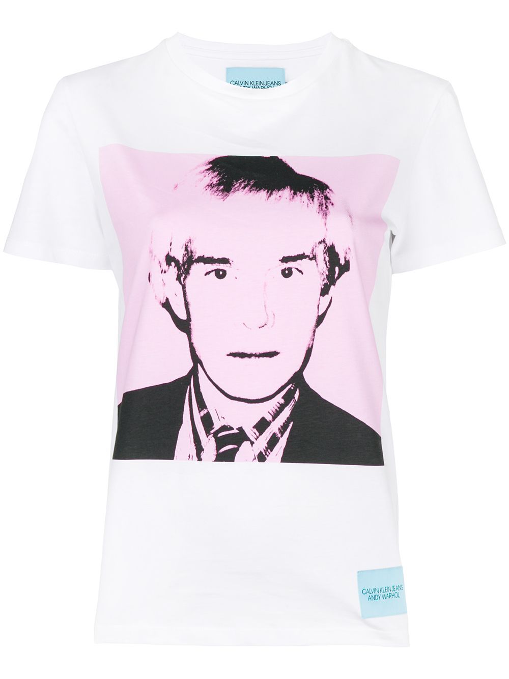 Calvin Klein Jeans Andy Warhol print T-shirt - White | FarFetch US