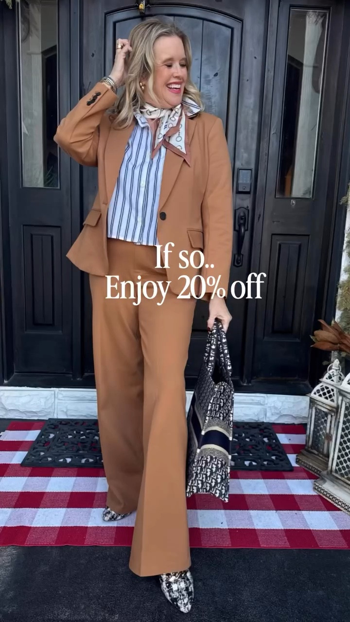 Vibing over 50…

3 WAYS to Style Spanx 
Trousers & Blazer….

If it’s your vibe too… Get 20% off everything on Spanx site..
Over on @shop.ltk  using my link & code.

Have you Seen all the new colors & Spring arrivals ?

Head to my LKT to see what new pieces I am showcasing today and the next two days✔️

Comment “SHOP” to shop the SALE …

#spanx #spanxstyle #specialsale #midlifestyle

#LTKWorkwear #LTKSpringSale #LTKSaleAlert