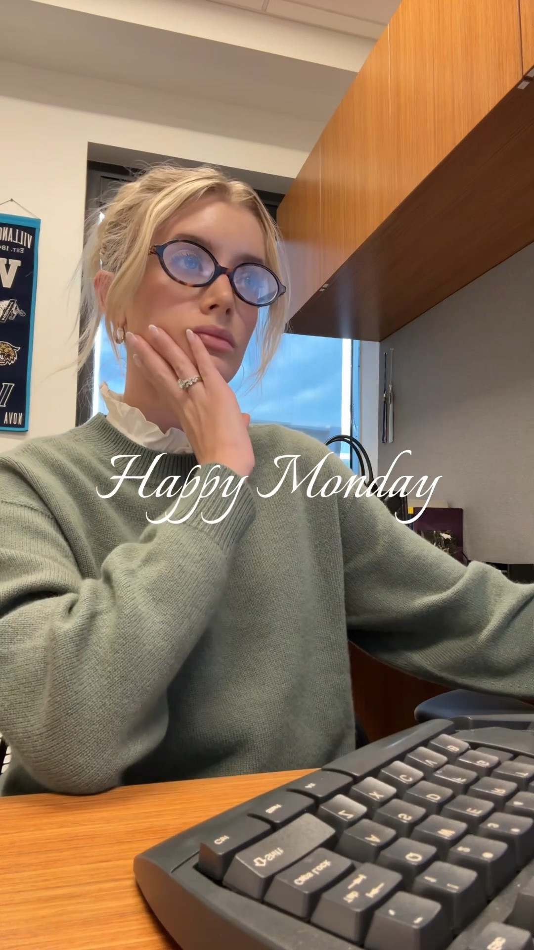 from me and my billable hours 


work 
Lawyer 
Attorney 
Cashmere sweater 
Work outfit 
Work style 
Office style 
Fall office style 
Winter style 
Green sweater 
Christmas sweater 

#LTKHoliday #LTKmorningroutine #LTKWorkwear