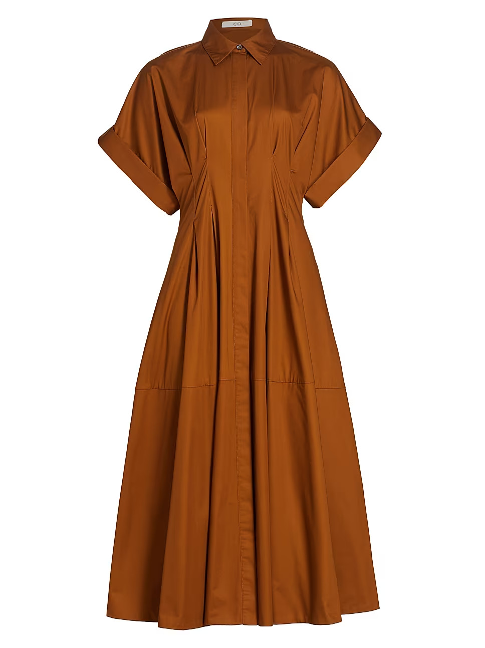 Darted Cotton Shirtdress | Saks Fifth Avenue