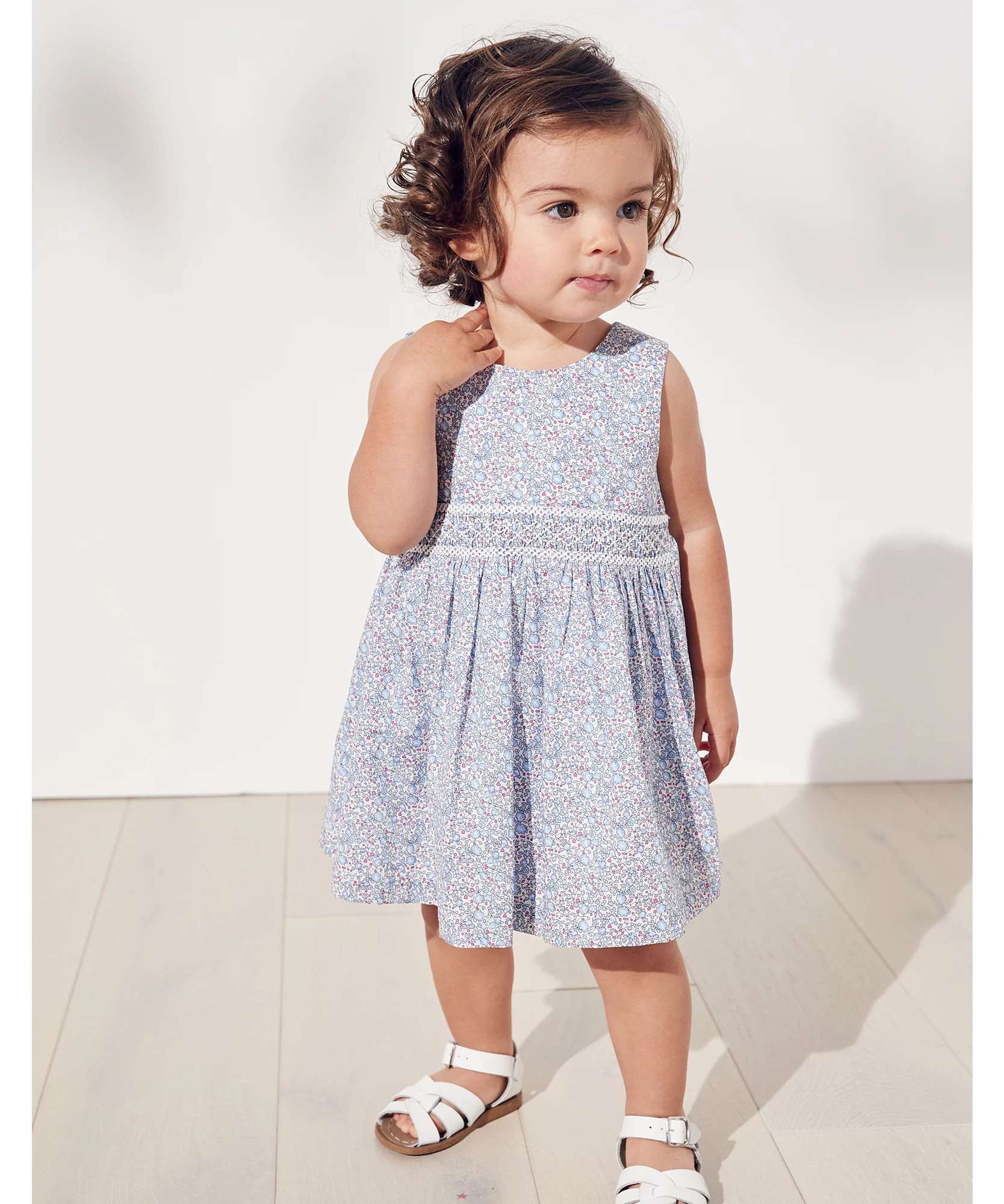 Liberty Eloise Sleeveless Dress | The White Company (UK)