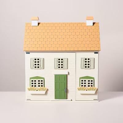 Toy Doll Townhouse with Furniture 20pc - Hearth & Hand™ with Magnolia: Plywood, Beechwood, Pine, 3+ Years, 4" Dolls | Target