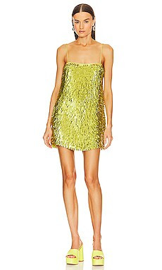 retrofete Nara Sequin Dress in Lime Punch from Revolve.com | Revolve Clothing (Global)
