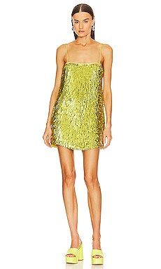 retrofete Nara Sequin Dress in Lime Punch from Revolve.com | Revolve Clothing (Global)