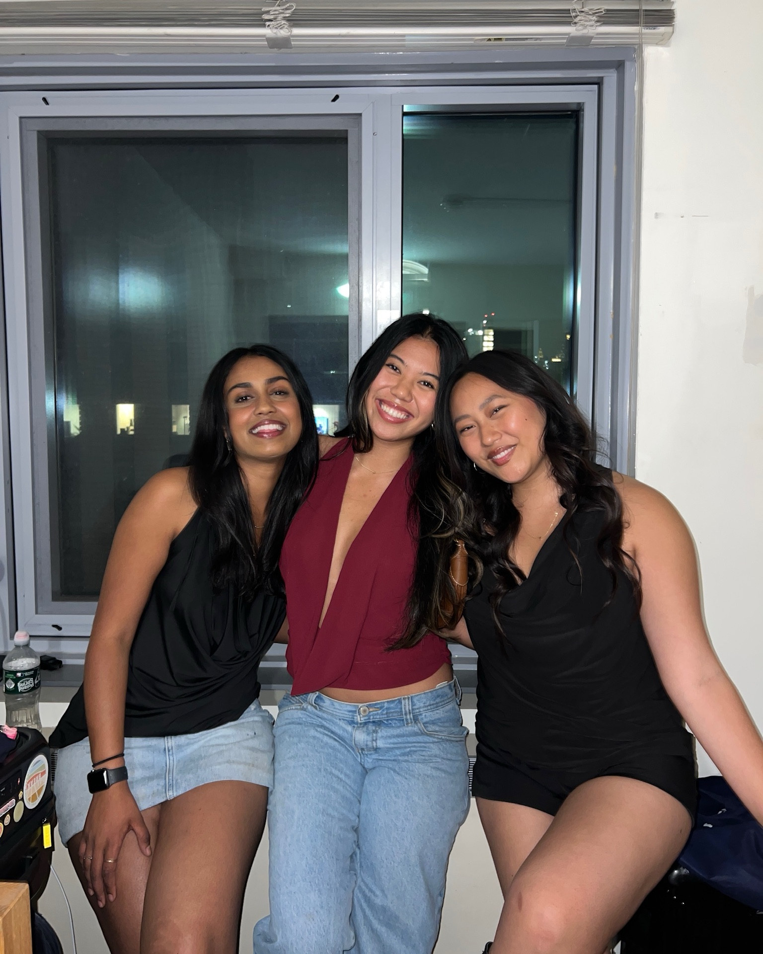 nights in nyc>>

i’m wearing peppermayo’s freedom mini shorts, and both of my friends are wearing peppermayo tops borrow from me, including the sawyer maroon top and dasha top! sexy but classy, comfy, and flattering (aka everything u want in a going out top)! 

10/10 fits with 10/10 friends :)

xoxo, jo
#goingouttops #nightout #girlsnight

#LTKParties #LTKU