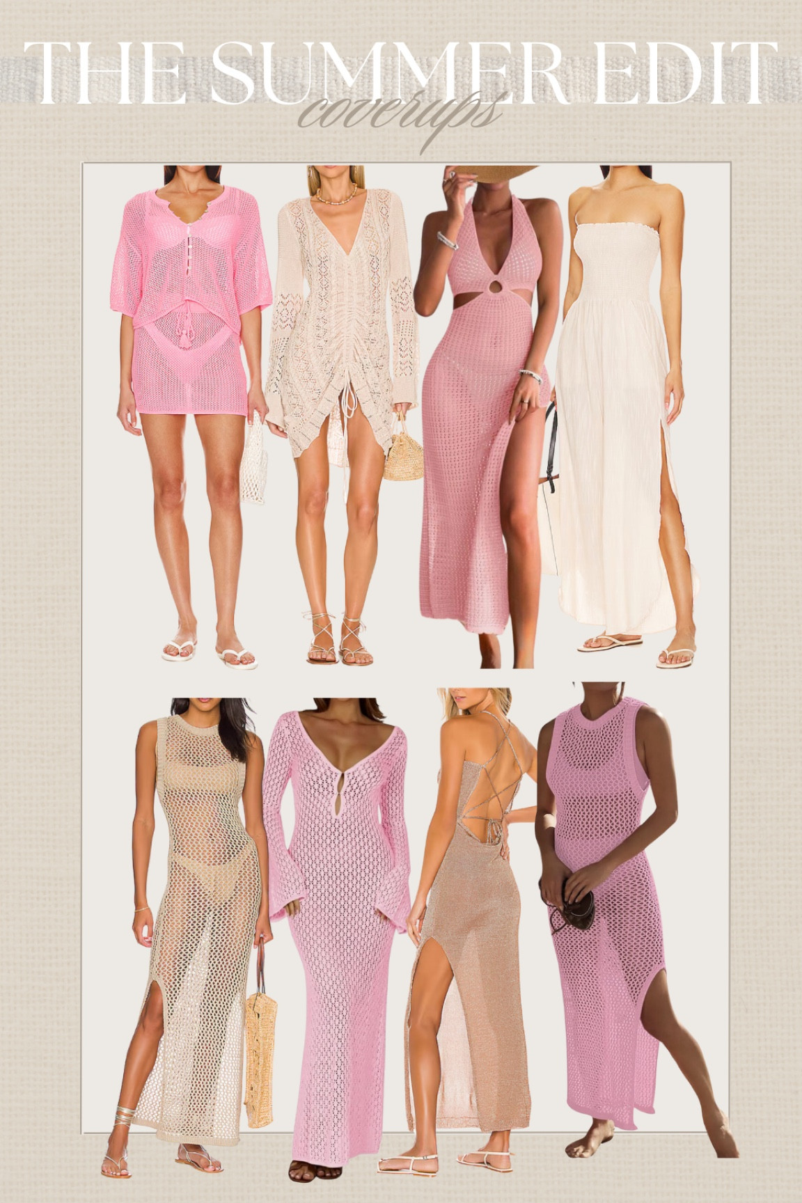 Swimsuit coverups 🩷

#swim #swimwear #swimmies #swimsuits #coverup #coverups #summerfinds #revolve #amazon #crochetcoverup #amazoncoverups #resortwear #vacation 

#LTKSwim #LTKFindsUnder100 #LTKSeasonal