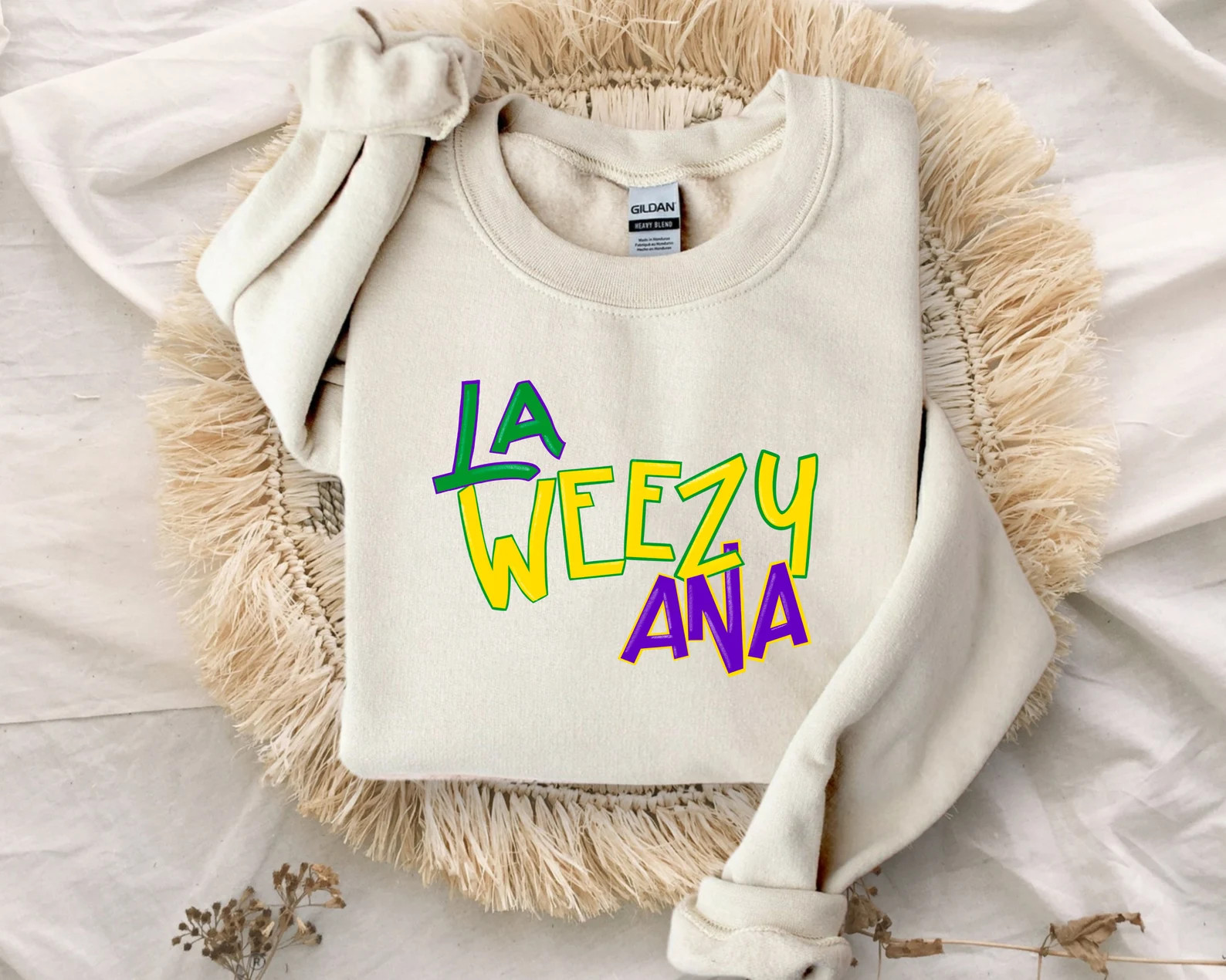 La Weezy Ana Sweatshirt Mardi Gras Sweatshirt Mardi Gras 2024 Louisiana Mardi Gras Fat Tuesday - ... | Etsy (US)