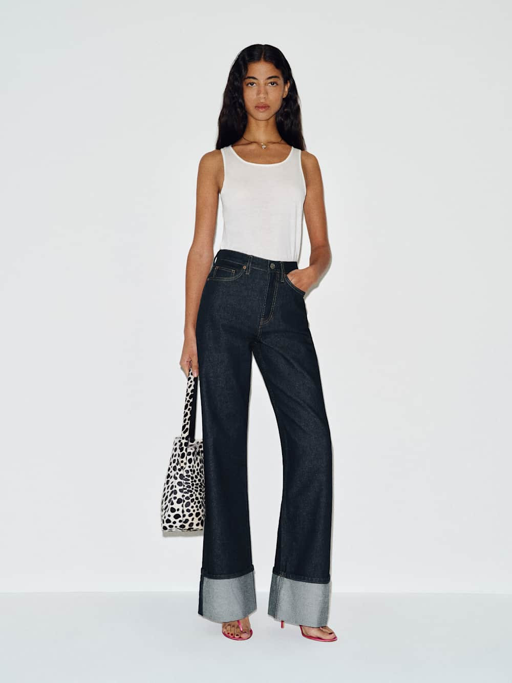 Cary High Rise Slouchy Wide Leg Jeans | Reformation (Global)