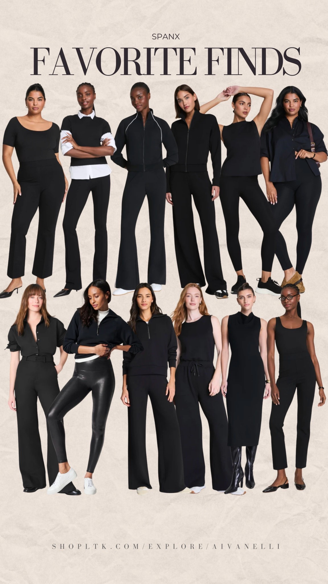 Spanx Favorites

Matching activewear sets
High-waisted leggings
Sports bras with support
Workout crop tops
Athleisure joggers
Seamless activewear
Flared workout pants
Zip-up athletic jackets
Moisture-wicking tops
Everyday athleisure outfits

#LTKGiftGuide #LTKHoliday #LTKActive