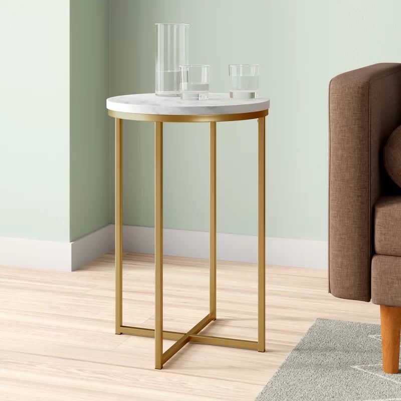 Wasser Cross Legs End Table | Wayfair North America