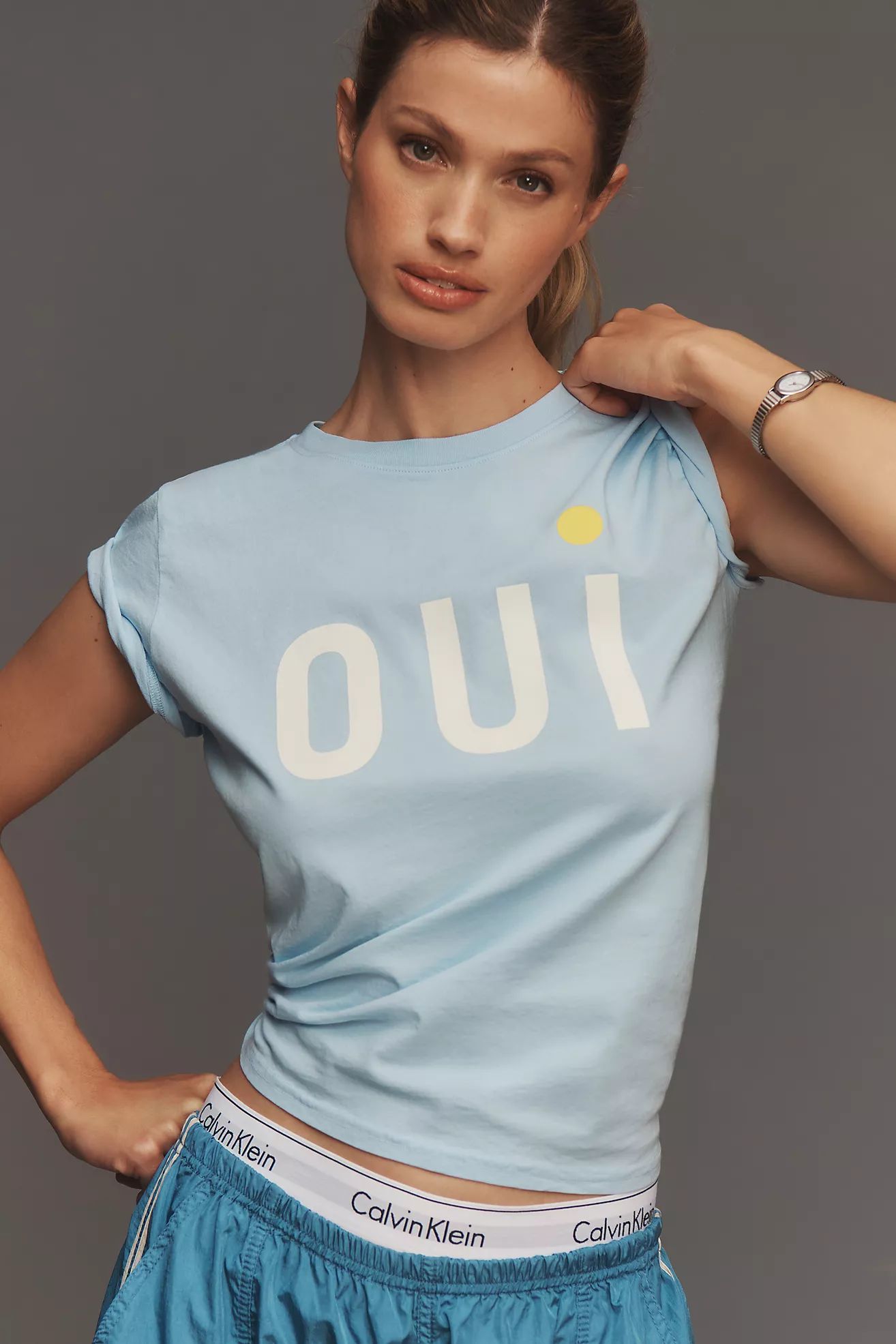 Clare V. Oui Classic Tee | Anthropologie (US)