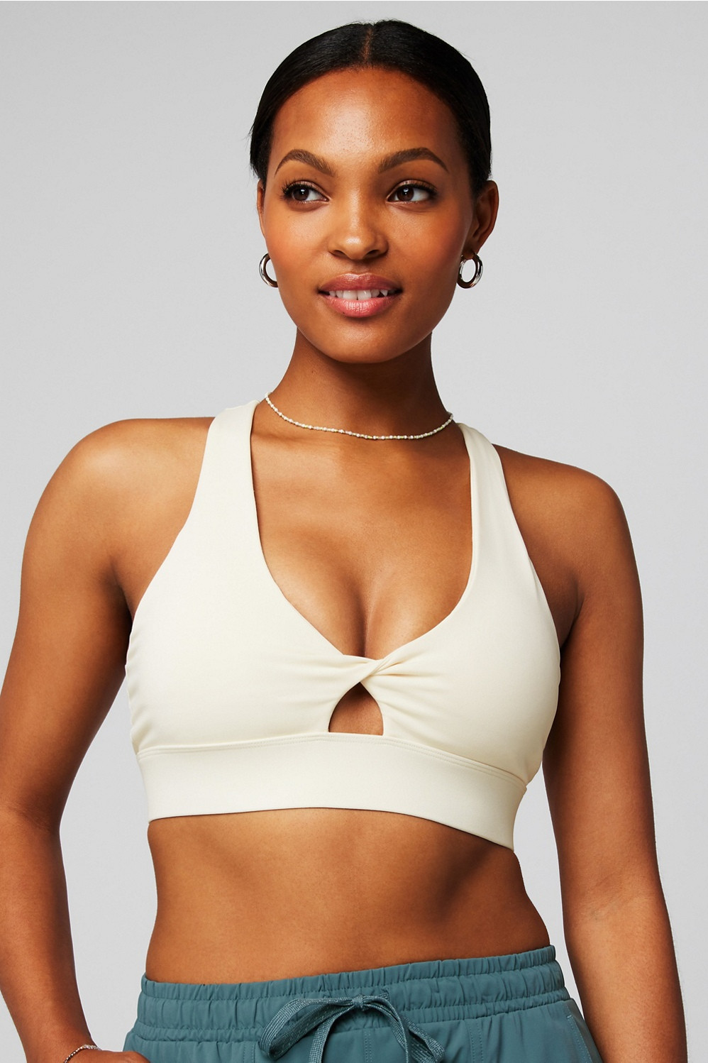 Oasis Twist Medium Impact Sports Bra | Fabletics - North America
